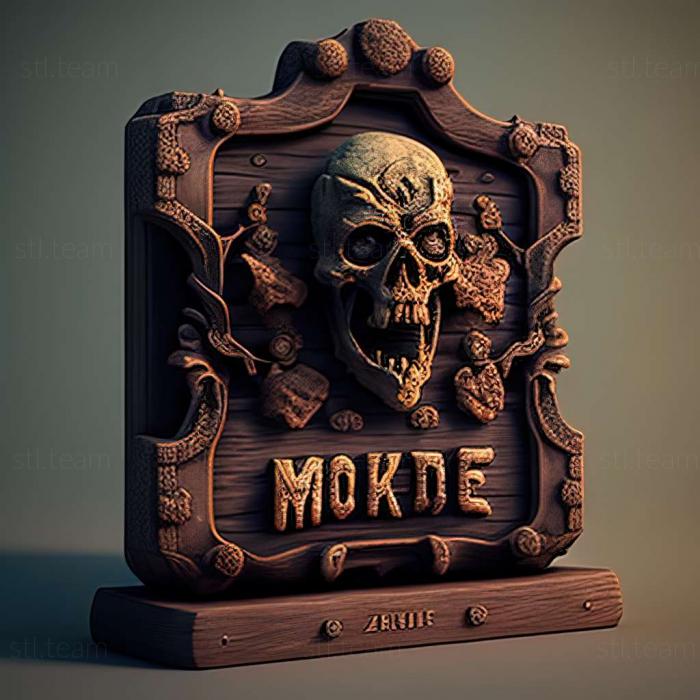 3D model Fort Zombie game (STL)